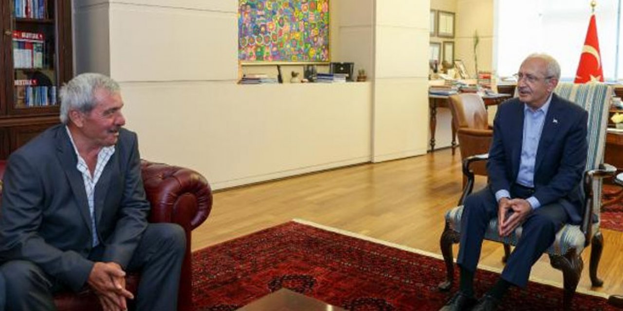 Kılıçdaroğlu Er Fethi Şahin'in babası ile görüştü