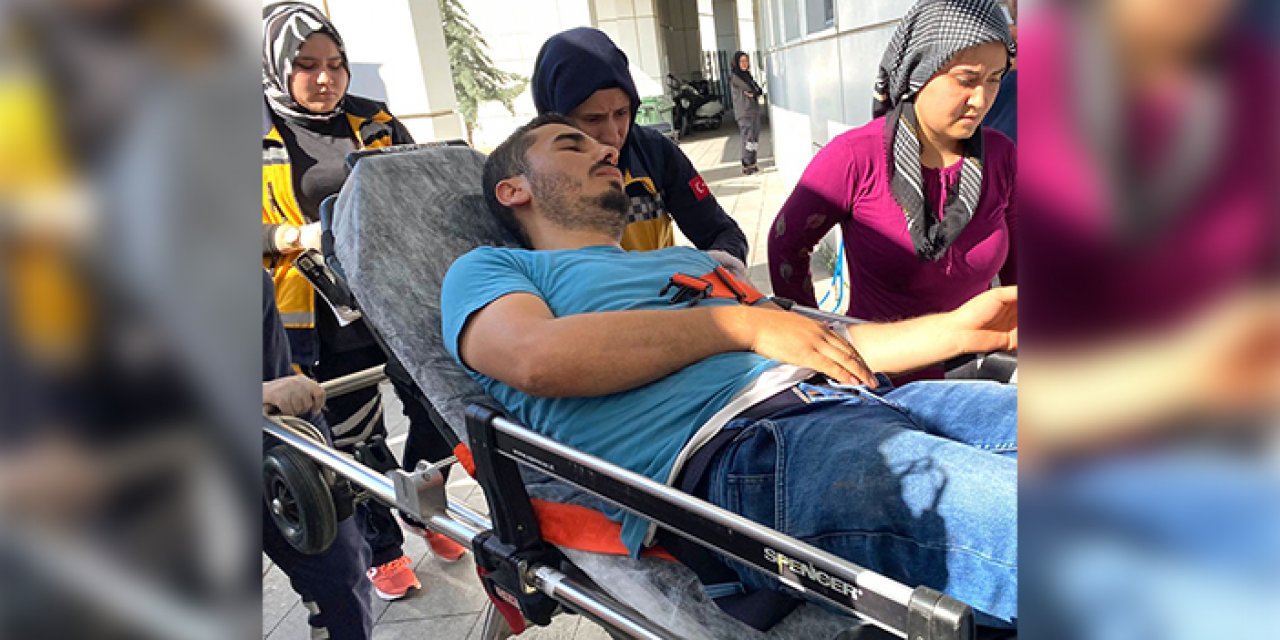 Sahipsiz köpeklerin saldırısına uğrayan kişi yaralandı