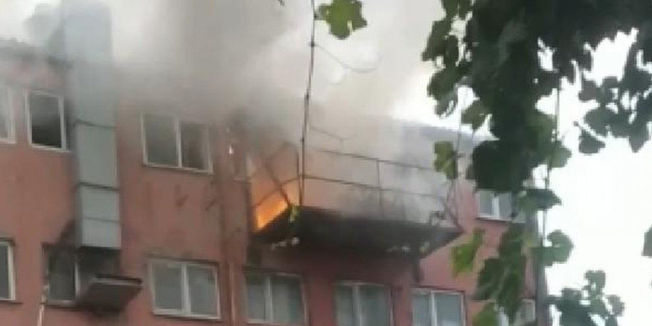 İstanbul'da işyerinde yangın çıktı