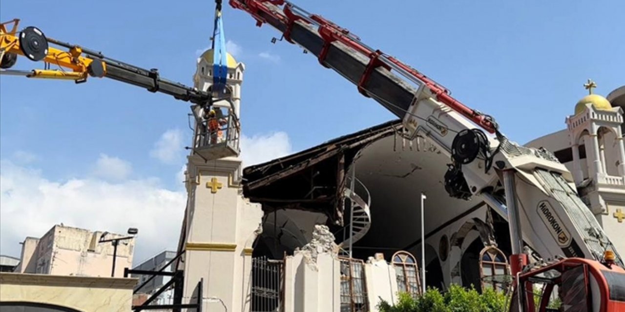 İskenderun’da zarar gören Kilise restore ediliyor