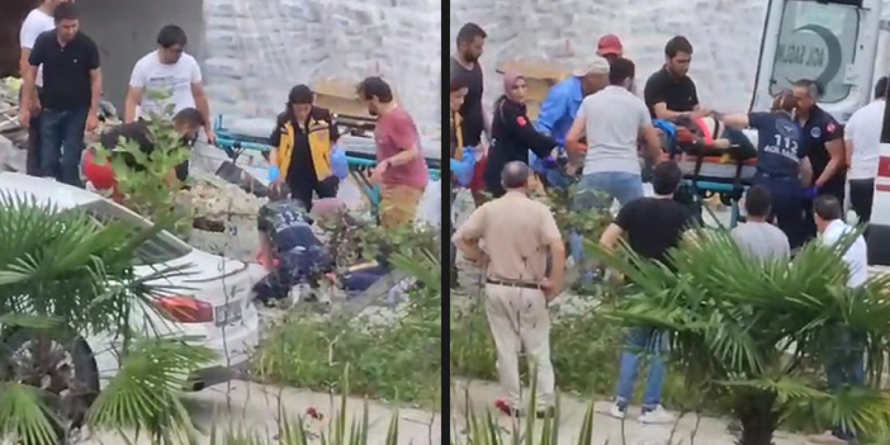 13'üncü kattan aşağı düşen işçi hayatını kaybetti