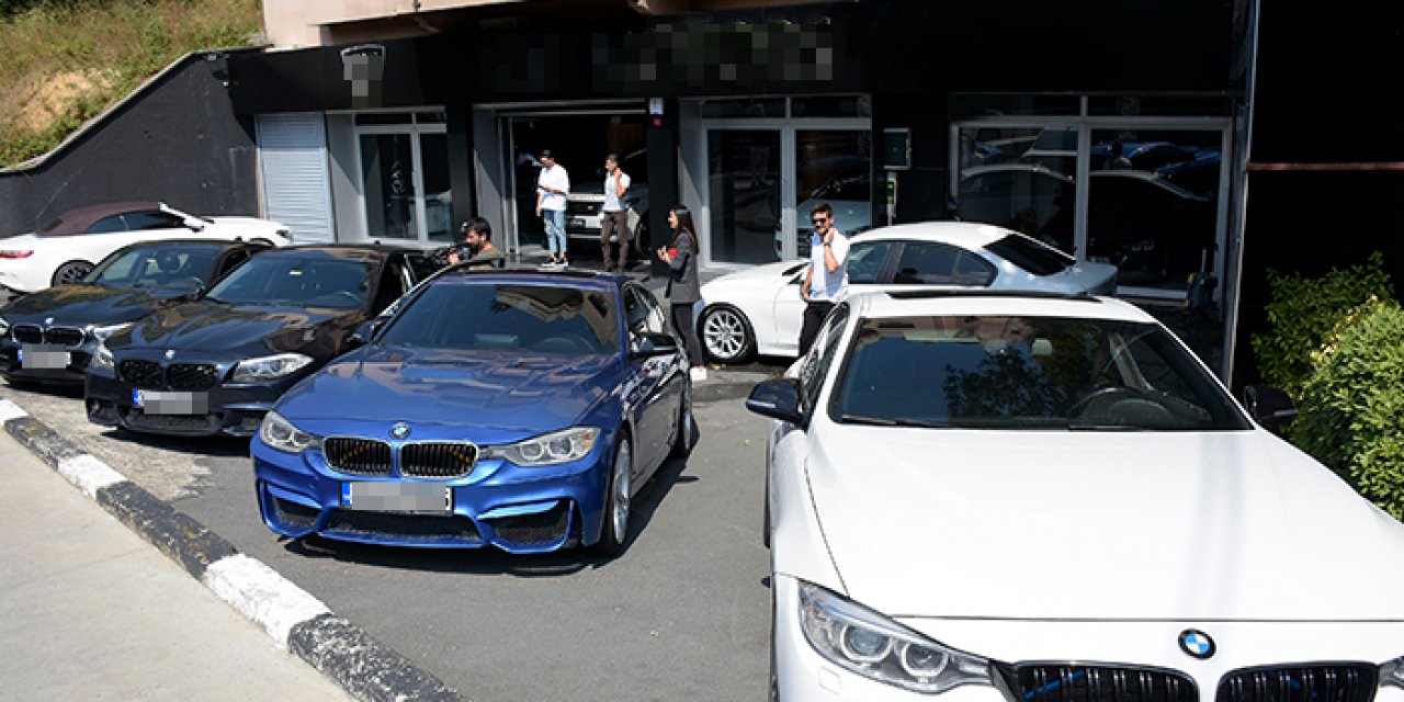 Arabaları talan ettiler: 6 dakikada 400 bin liralık gösterge paneli çaldılar