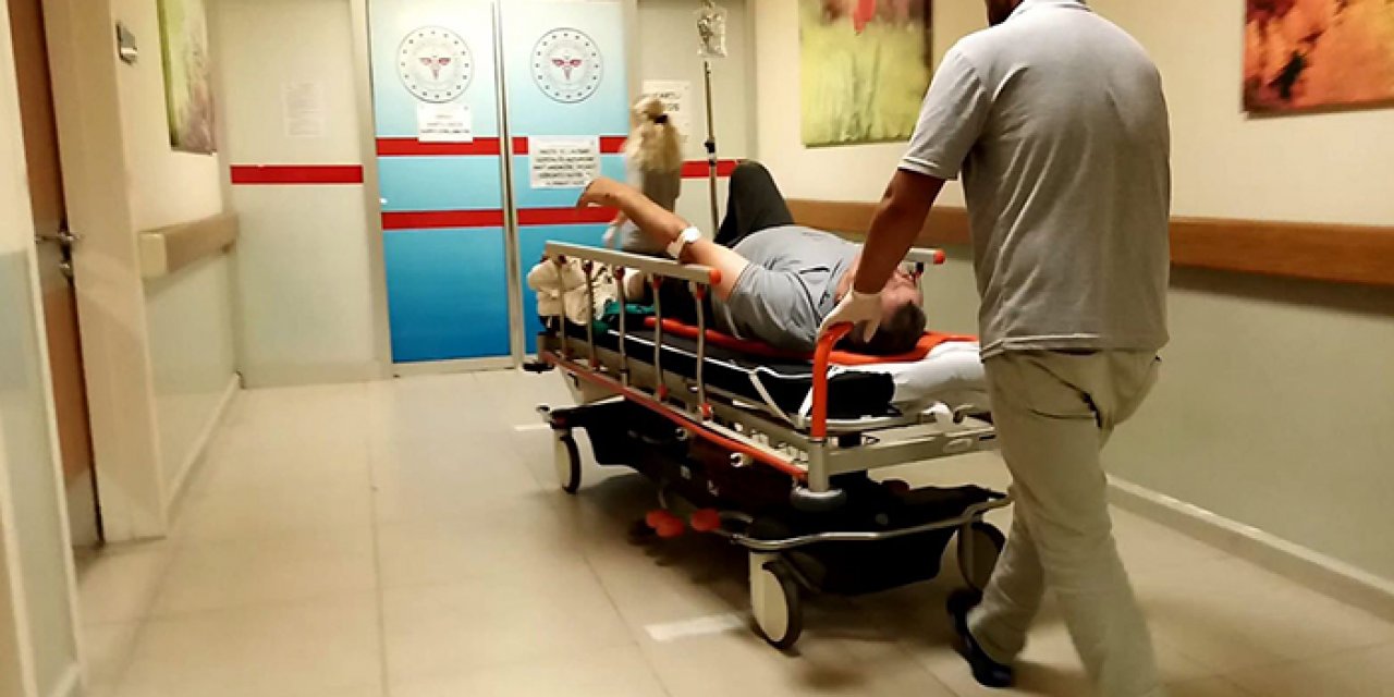 Silahını temizlerken ayağından vuruldu