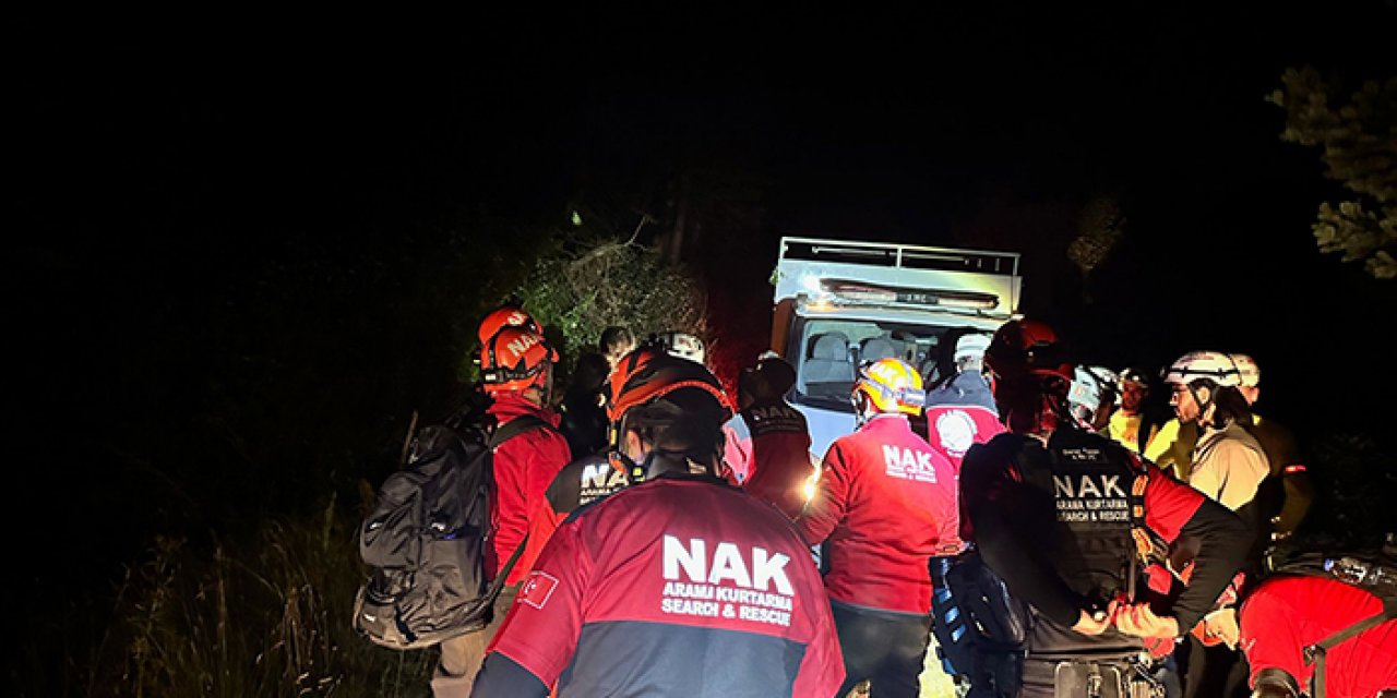 20 metreden aşağı düştü: 2 saat sonunda kurtarıldı