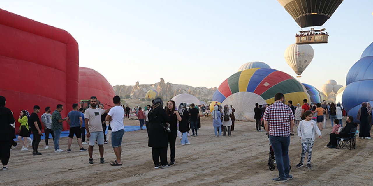 Kapadokya Balon ve Kültür Yolu Festivali devam ediyor