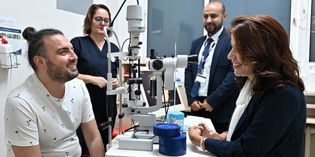 Babasından alınan doku ile yeniden görmeye başladı