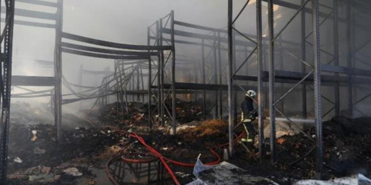 Gıda fabrikasında yangın çıktı