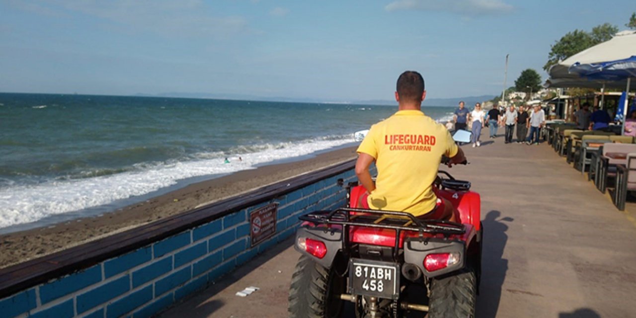 Düzce’de denize girmek yasaklandı