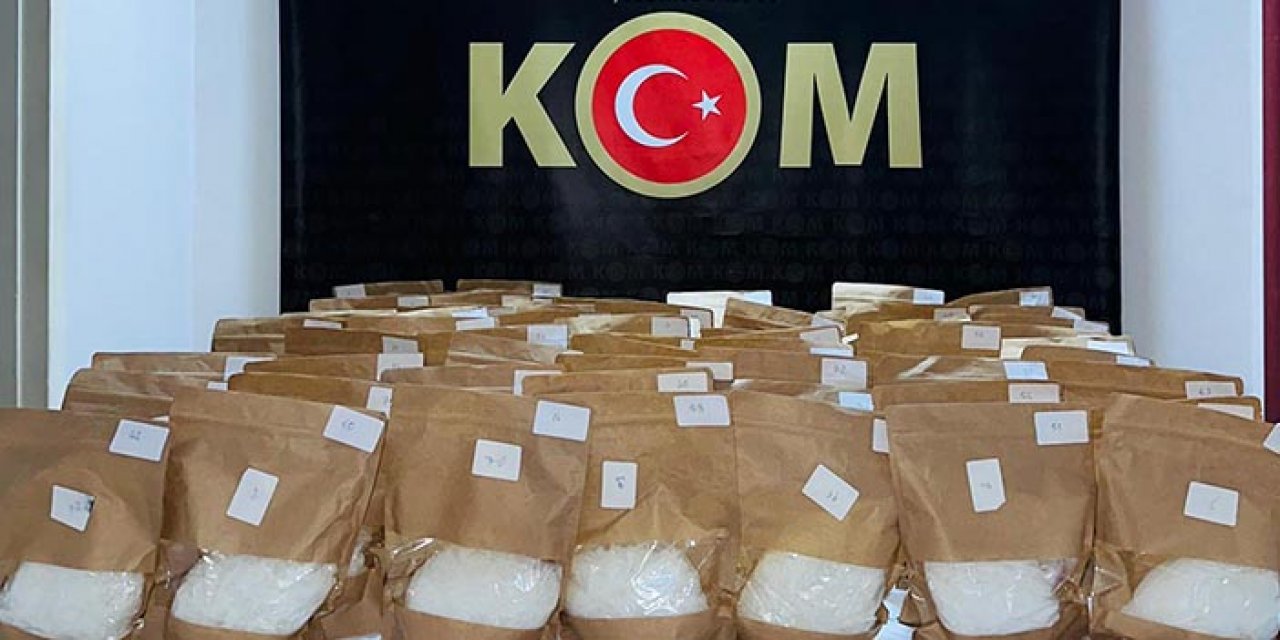 Edirne'de 72 kilo uyuşturucu yakalandı