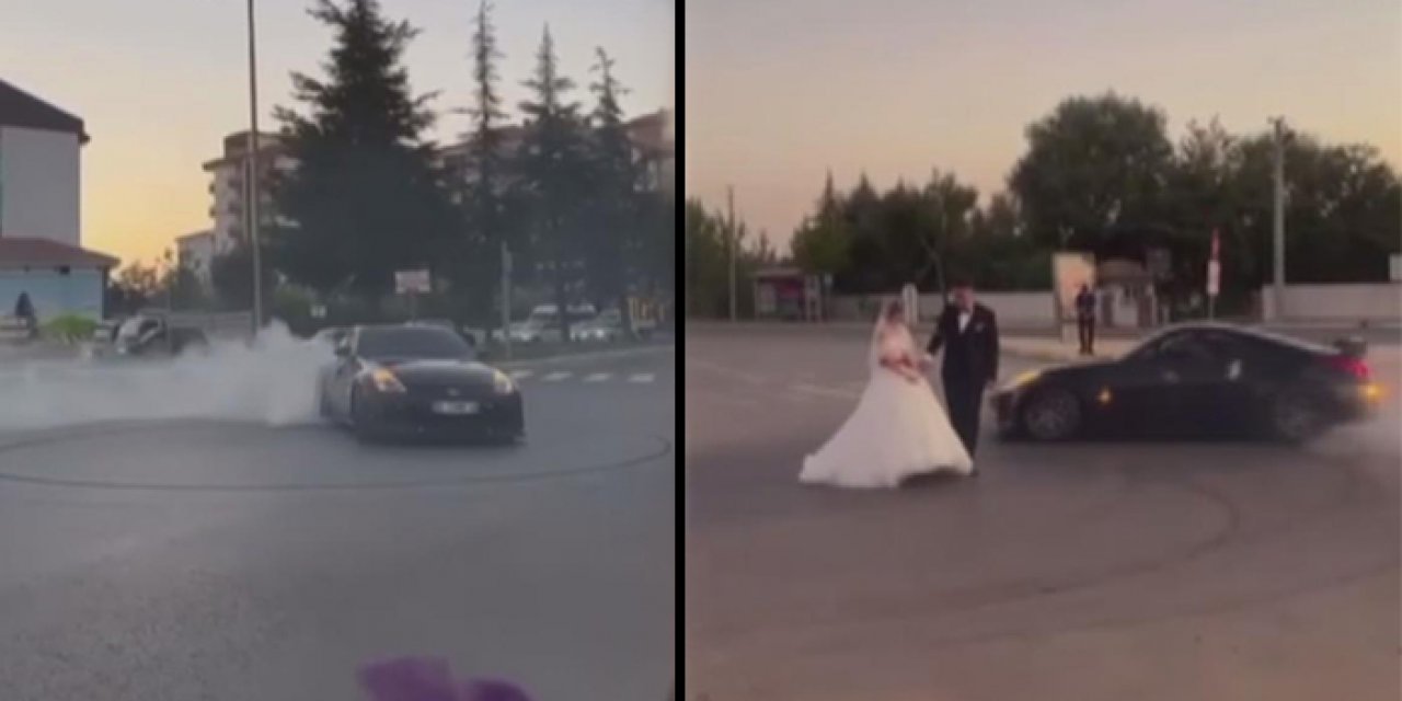 Drift atan düğüncüye şok ceza: Sadece lastiği değil cebini de yaktı!