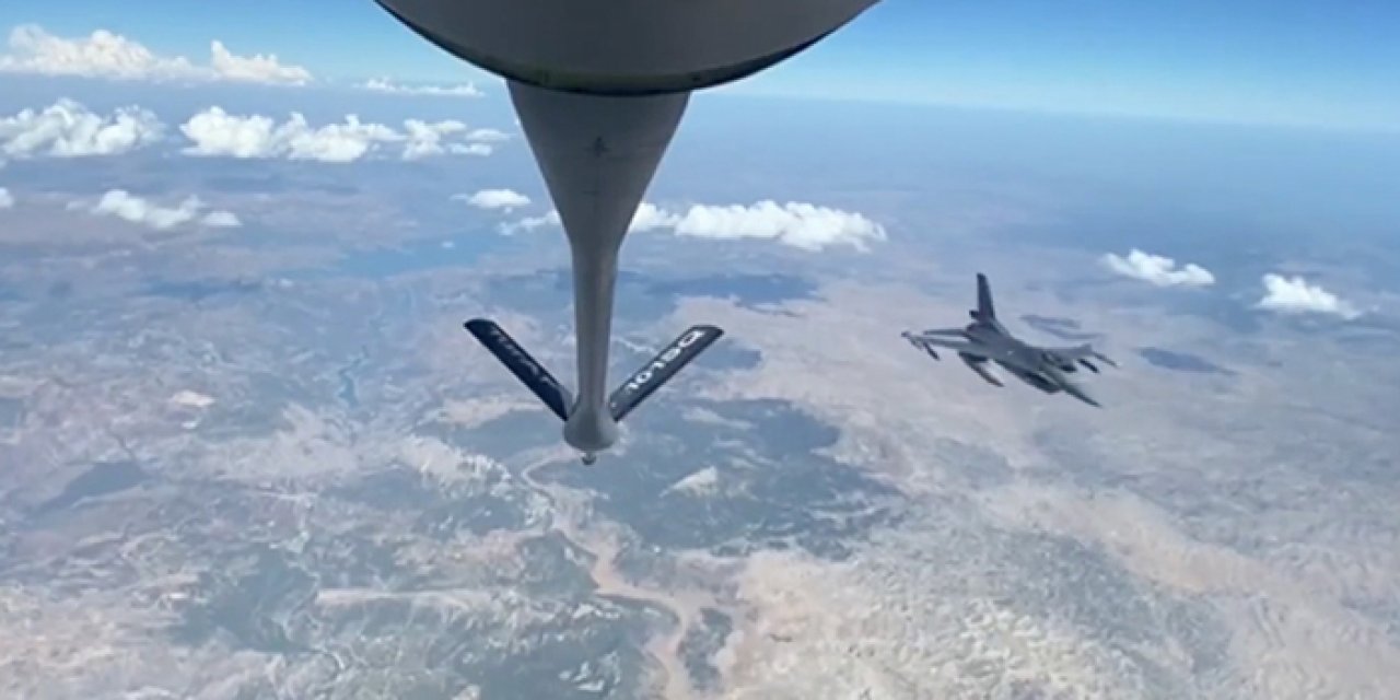 Türk Hava Kuvvetlerinden Kıbrıs’ta eğitim uçuşu