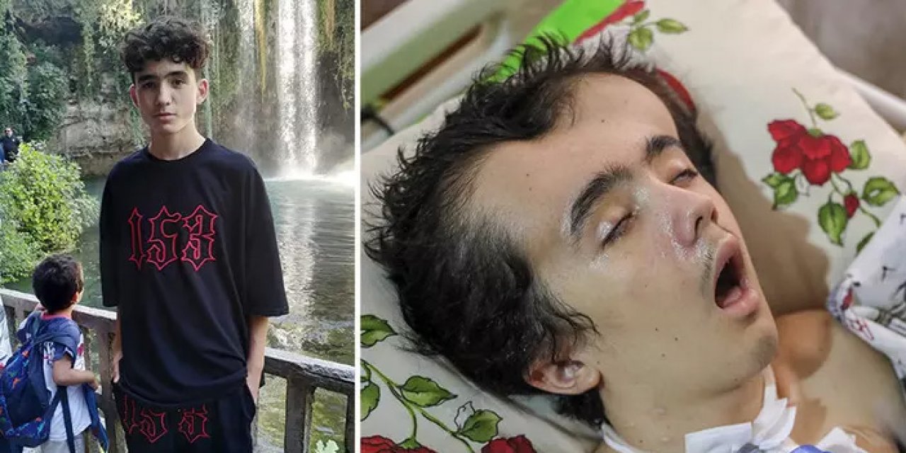 Uzun süre oksijensiz kalan çocuk makineye bağlı yaşıyor