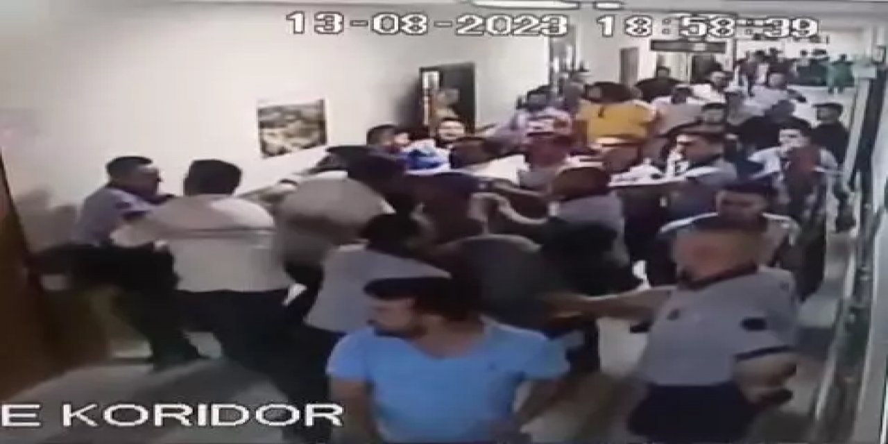 Nevşehir'de 20 kişilik grup hastaneyi bastı: 6 görevliyi darp etti