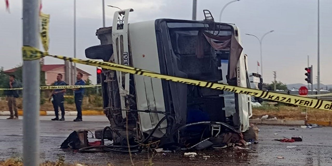 33 kişinin yaralanmasına sebep olan şoför gözaltına alındı