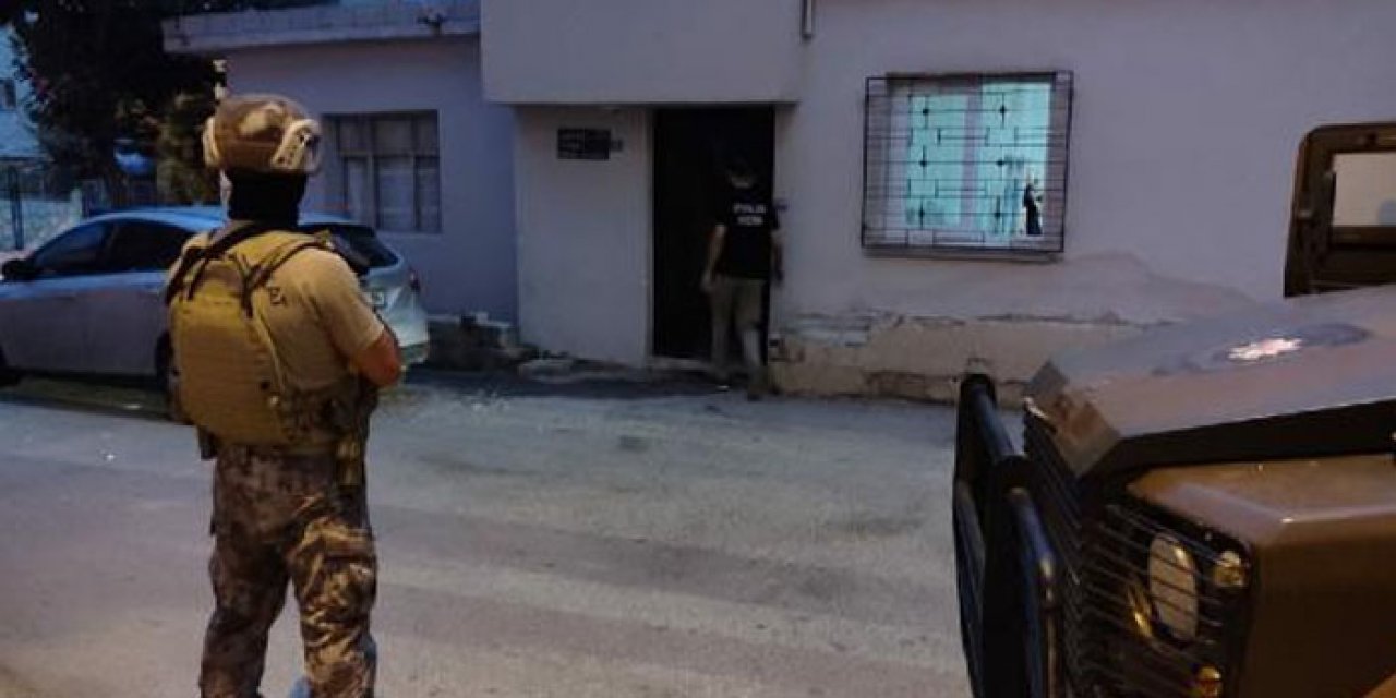 Mersin’de uyuşturucu satıcılarına operasyon