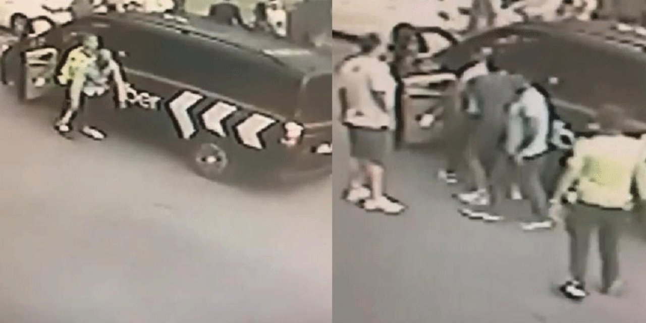 Boğazına sakız kaçan şoförü kurtarmak için seferber oldular