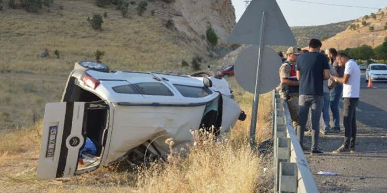 Mardin'de feci kaza: 1 ölü 2 yaralı