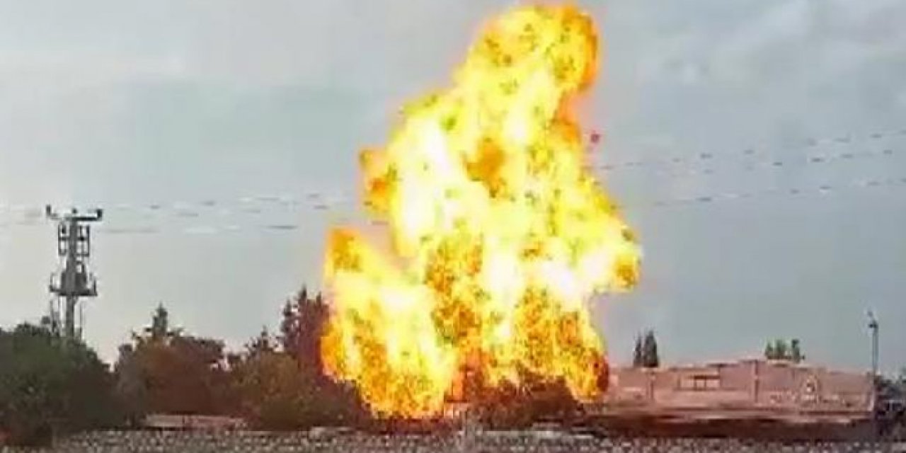 Mobilya fabrikasında patlama meydana geldi