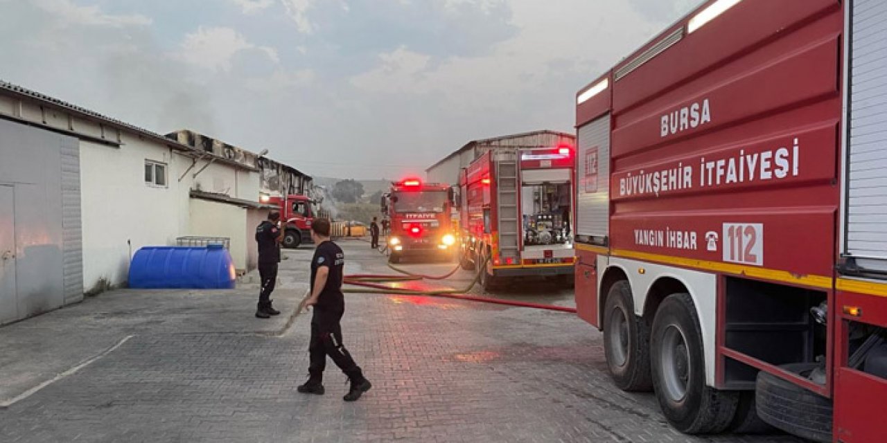 Bursa'da çıkan yangın kontrol altına alındı