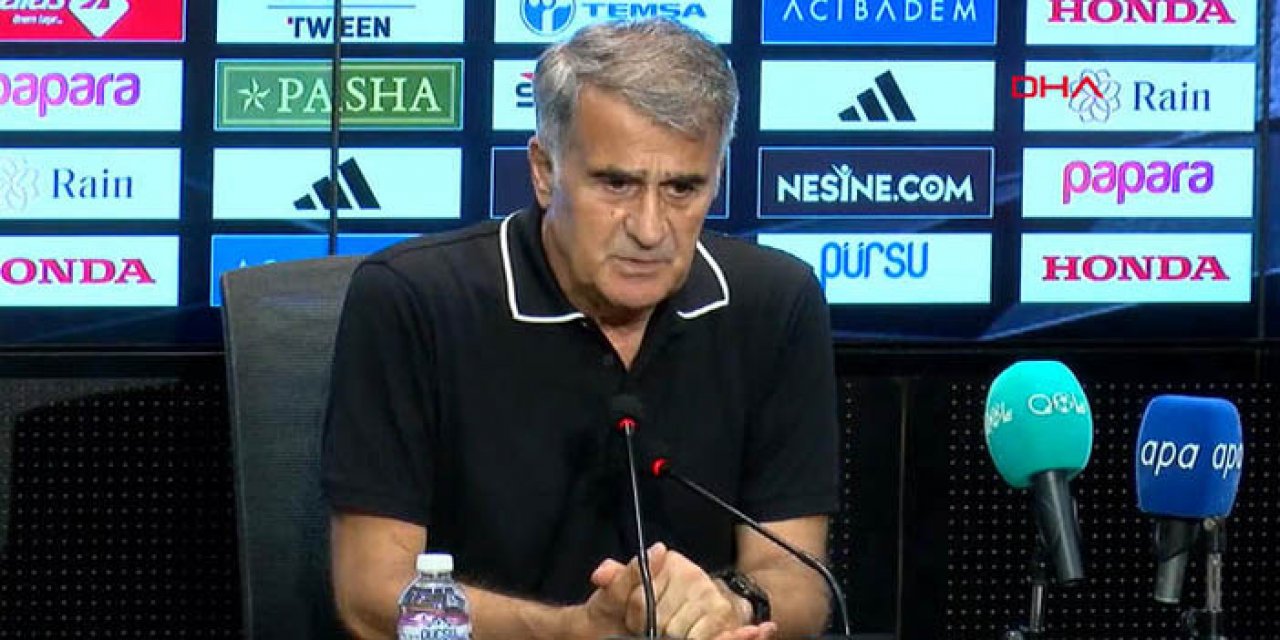 Şenol Güneş'ten maç sonu açıklaması