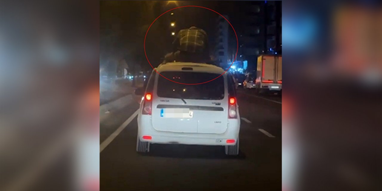 Mardin'de tehlikeli yolculuk