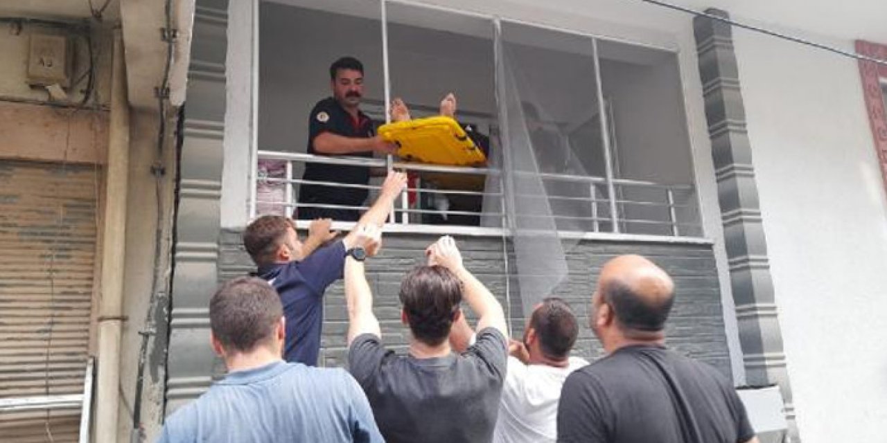 Samsun'da çatıdan düşün çocuk ağır yaralandı
