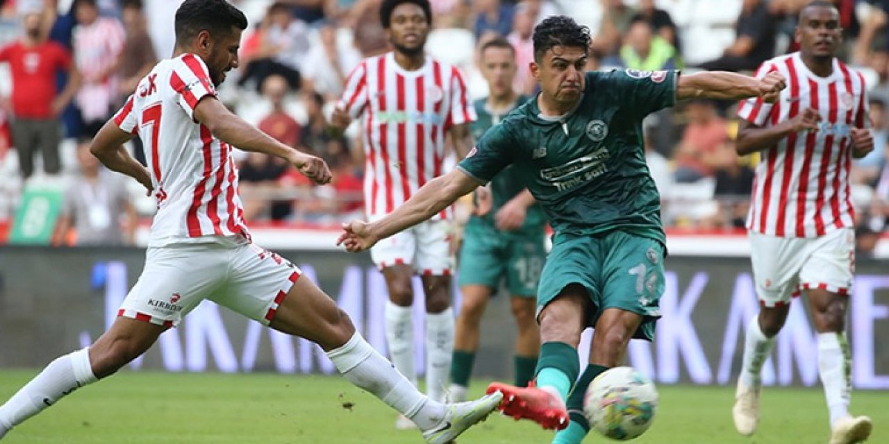 Antalyaspor  Konyaspor ile 1-1 berabere kaldı