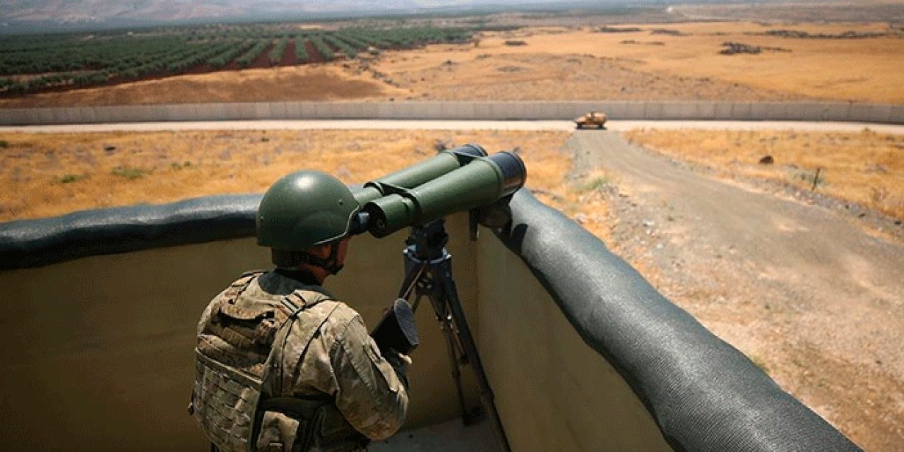 Sınırlarda 10'u terörist 25 kişi yakalandı