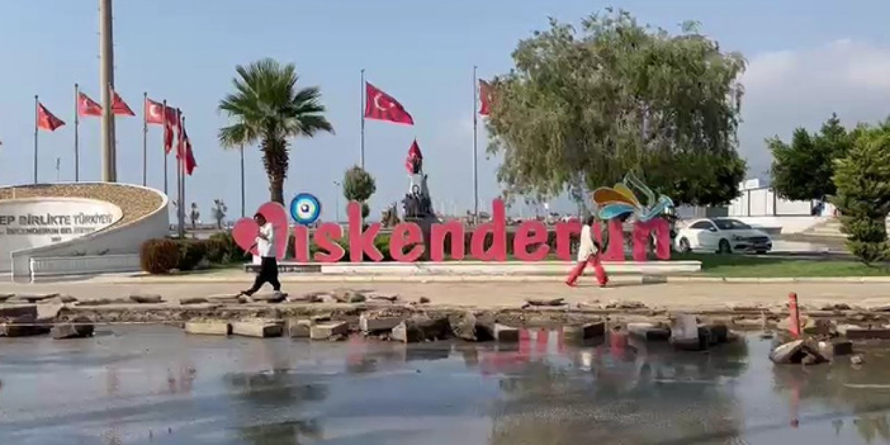 İskenderun yine sular altında!