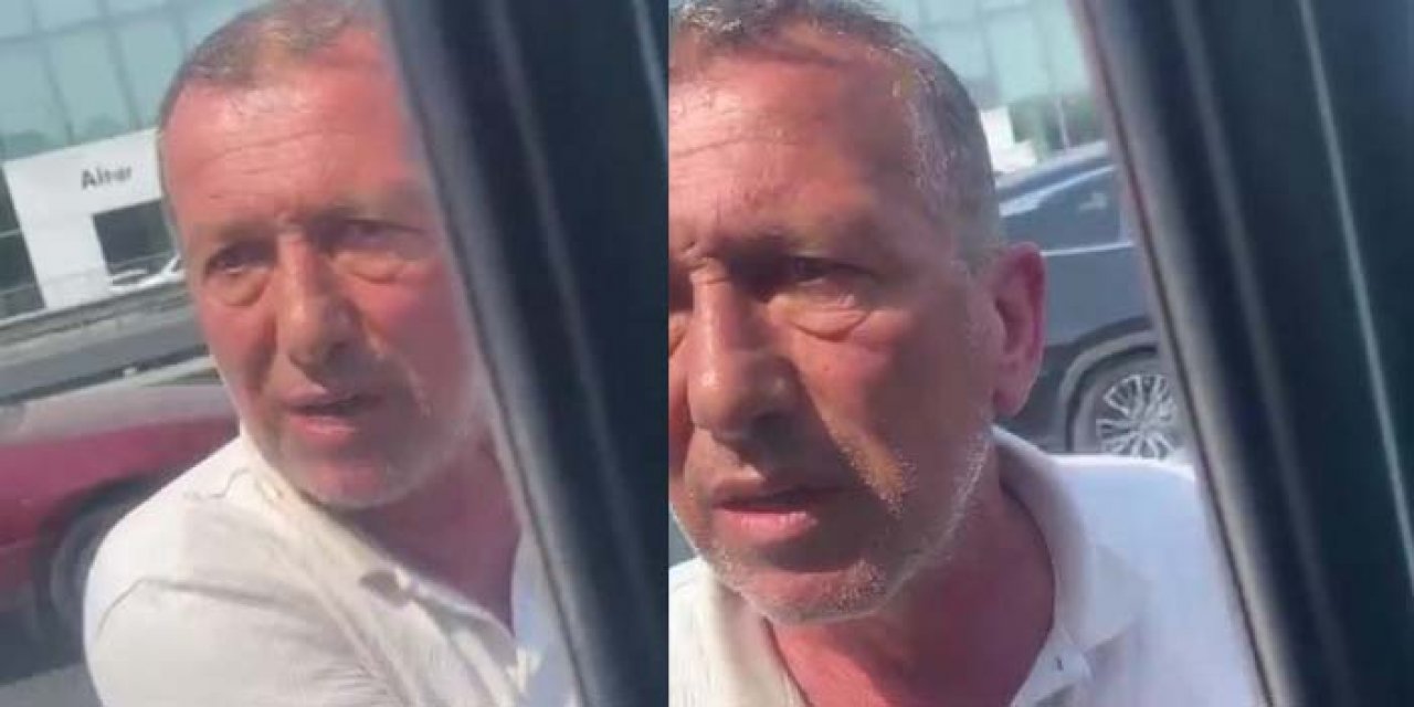 İçinde hasta olan ambulansın önünü kesti!