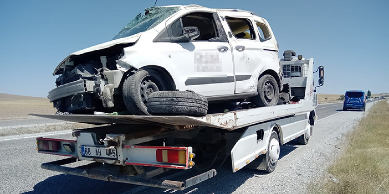 Tatil dönüşü feci kaza: 5 yaralı