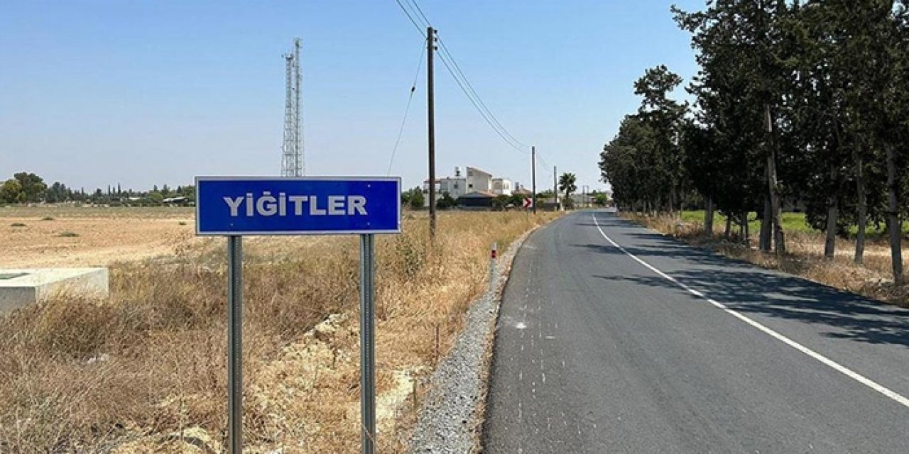 KKTC'de Pile-Yiğitler yolu çalışmaları sürüyor