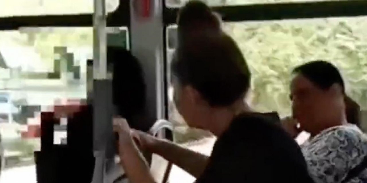 Çarşaflı kadına hakaret ettiği iddia edilen şüpheli gözaltına alındı