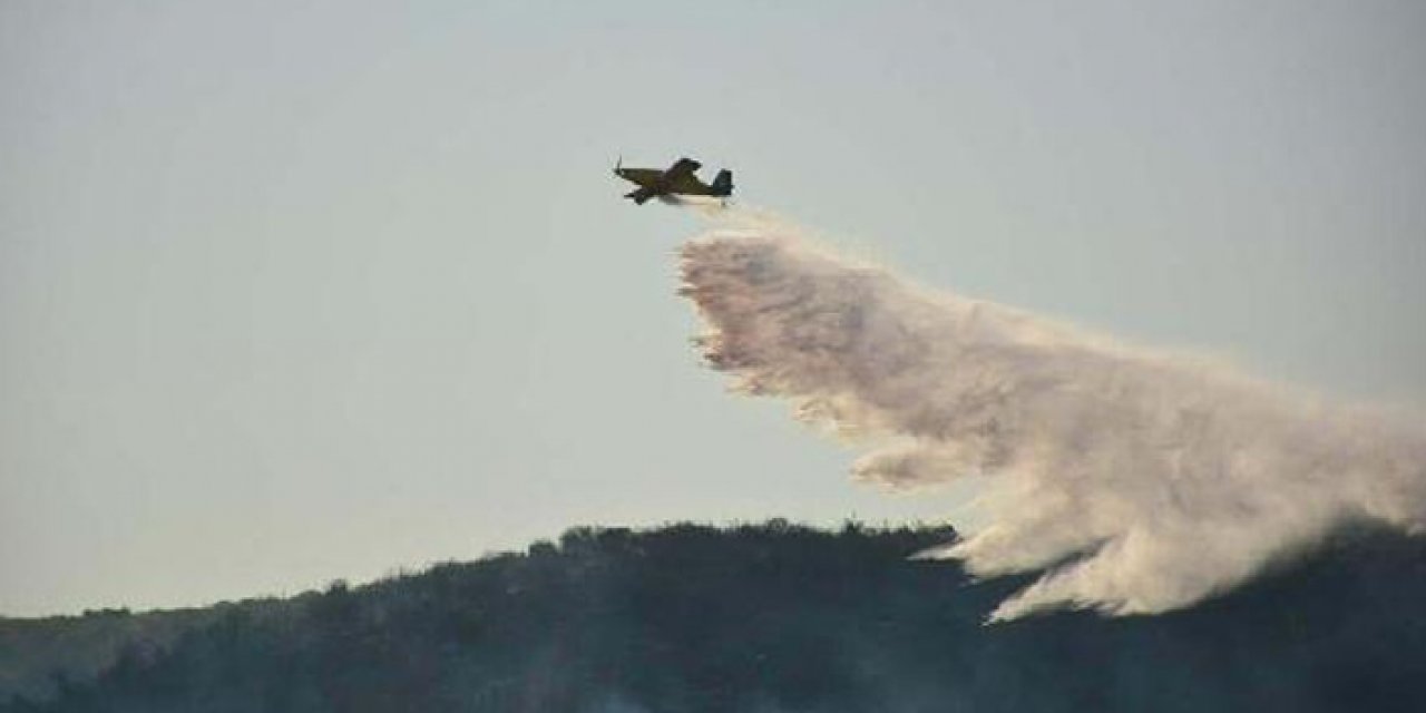 Balıkesir'deki yangın kısmen kontrol altında