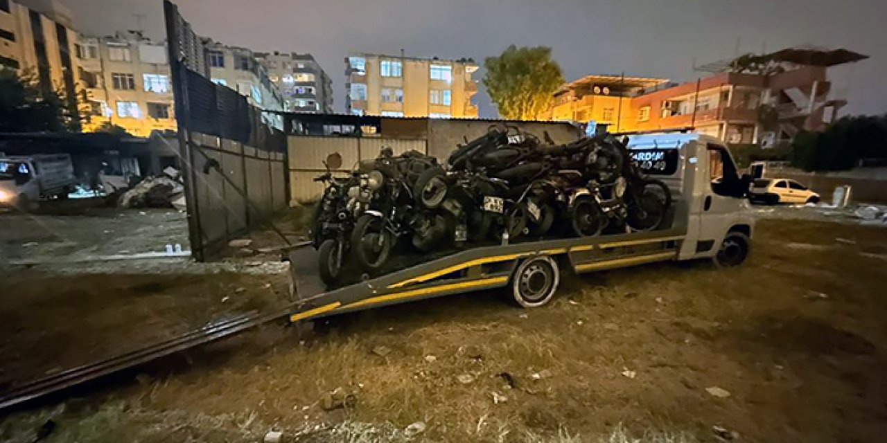 Terk edilmiş otoparkta hırsızlığa suçüstü