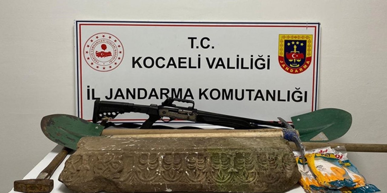 Tarihi eser kaçakçılığında son vurgun Kocaeli’nde yakalandı