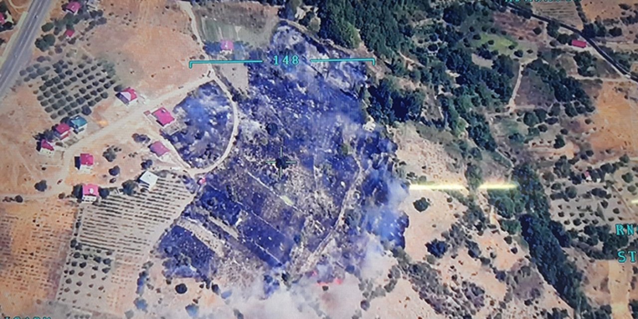 Adana'da korkutan yangın