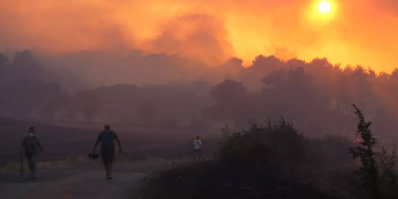 Çanakkale'deki yangın hakkında AFAD açıklama yaptı