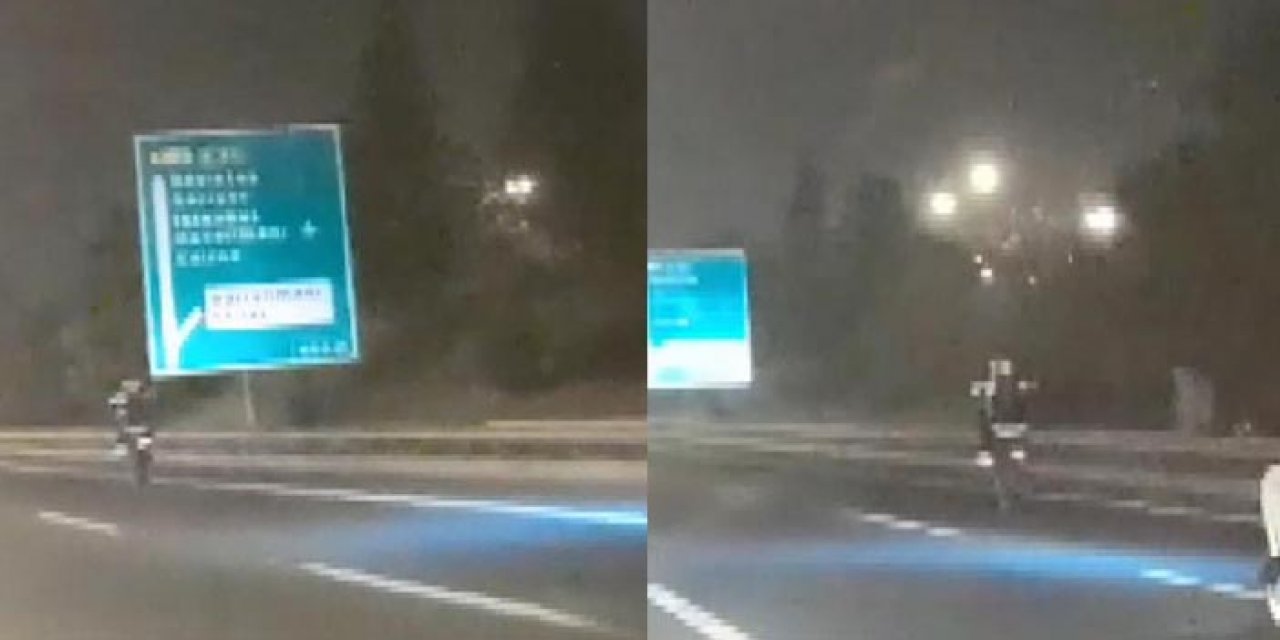 Motosikletli trafik magandası dehşet saçtı!