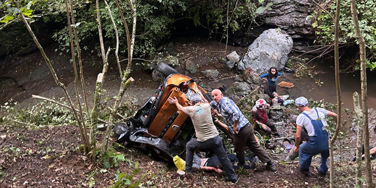 Giresun'da feci kaza: 1 ölü, 3 yaralı