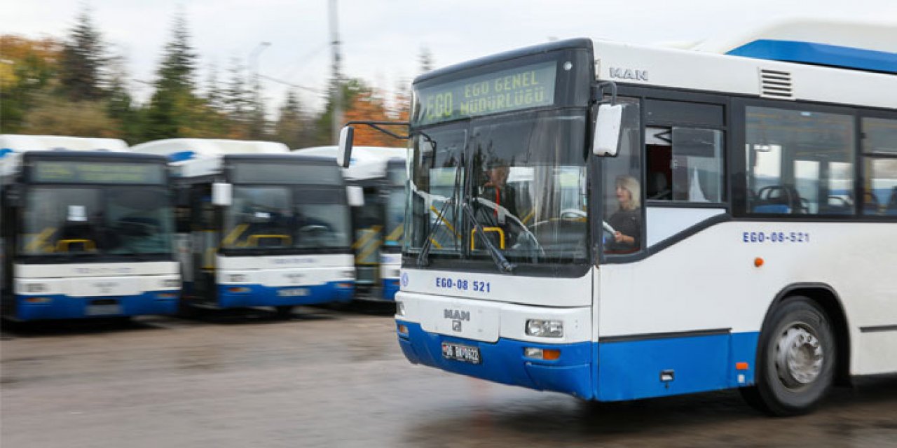 EGO duyurdu: Ankara'da toplu ulaşım ücretsiz