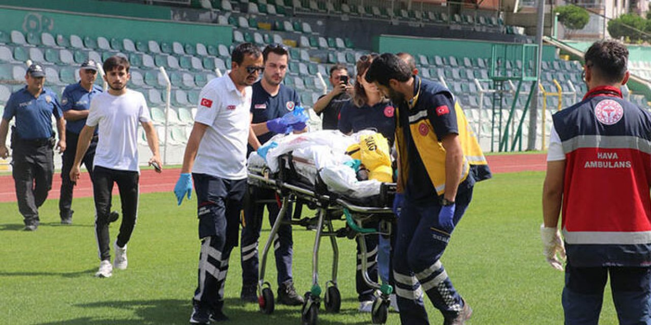 Doğum yaptı: Rahatsızlanınca ambulans helikopterle sevk edildi