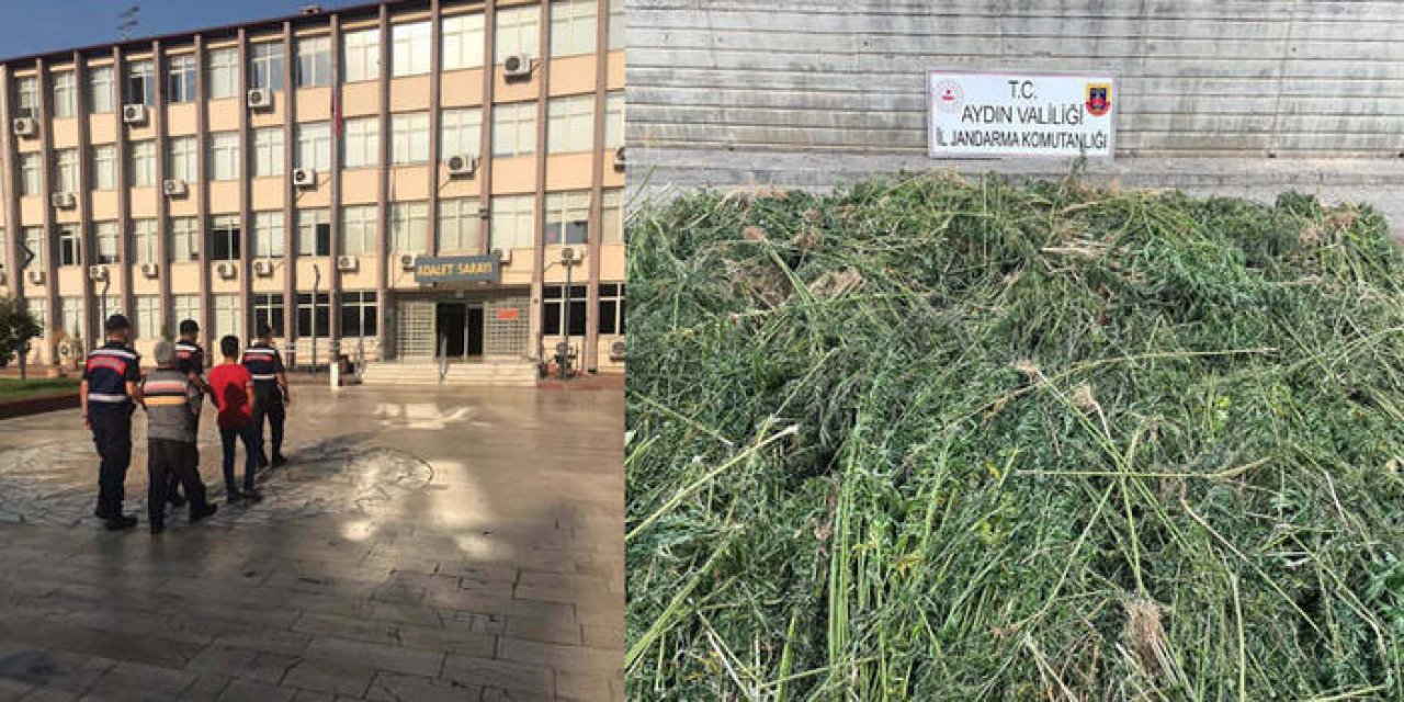 Baba oğul 1 ton uyuşturucu ile yakalandı