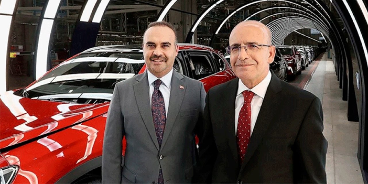 Mehmet Şimşek'ten TOGG fabrikasına övgü dolu sözler