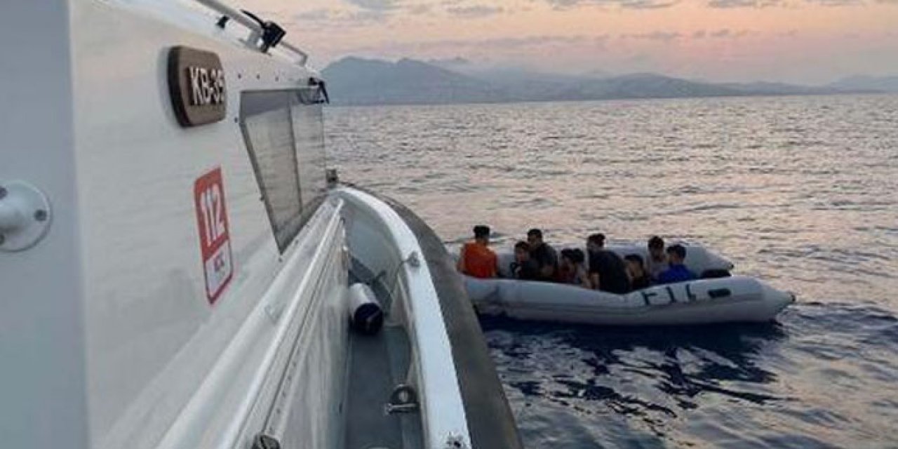 43 kaçak göçmen kurtarıldı