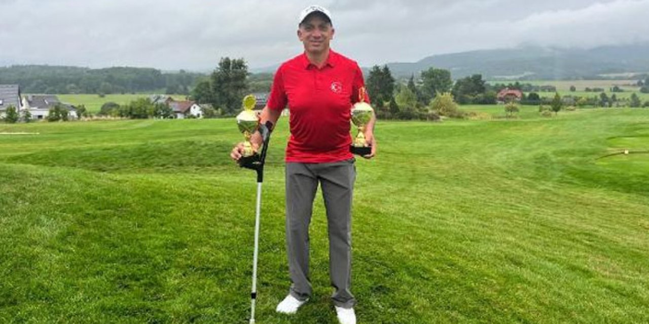 Milli golfçü Mehmet Kazan şampiyonu oldu