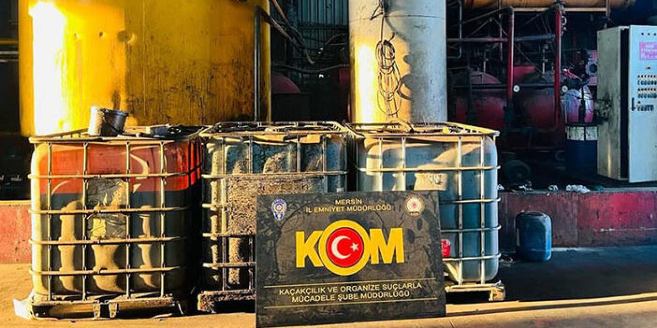 30 bin litre kaçak akaryakıt ele geçirildi