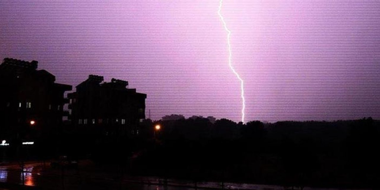 O bölgemize gök gürültülü yağış uyarısı
