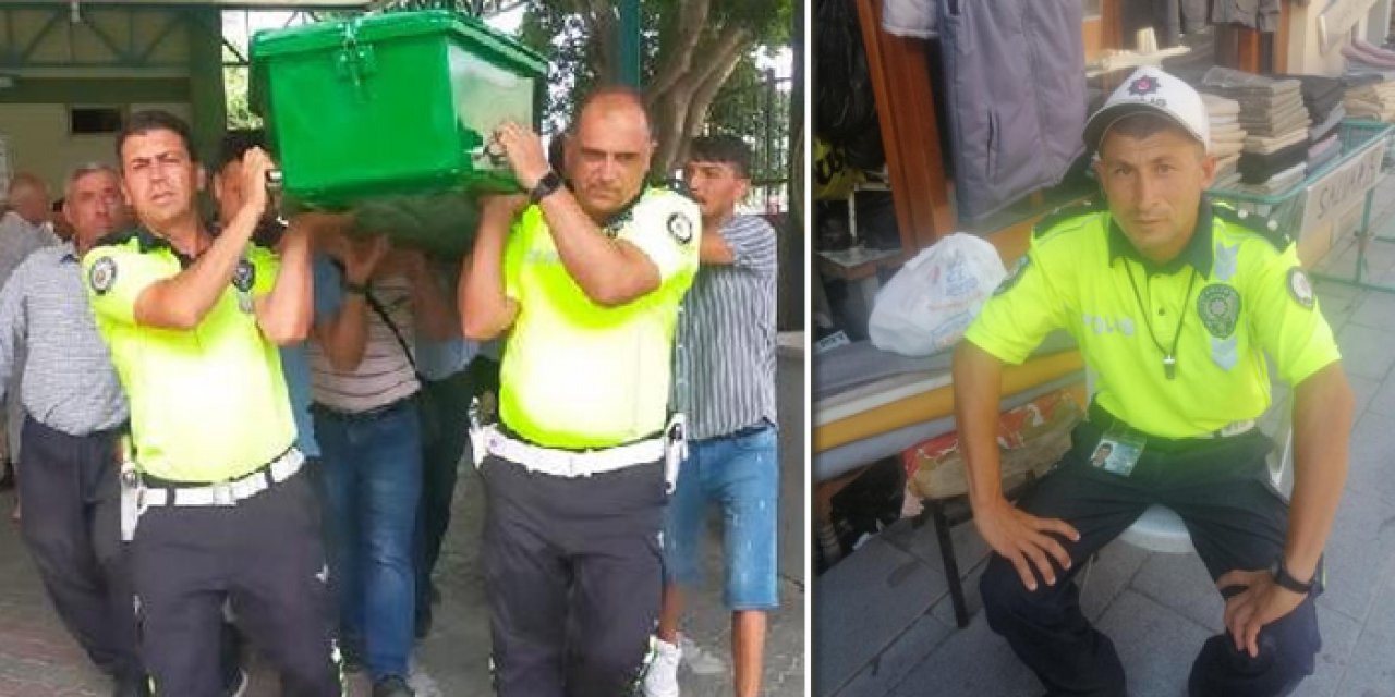 Zihinsel engelli Caner'in tabutunu polisler taşıdı