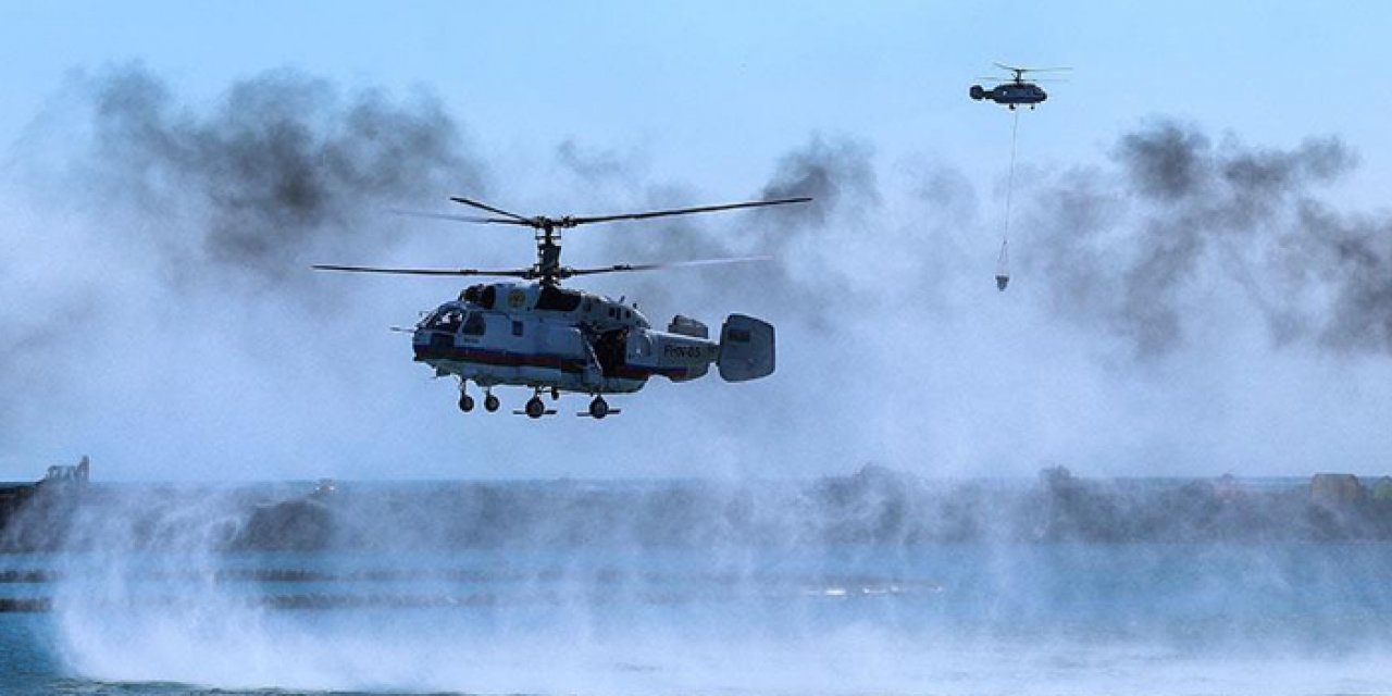 Askeri helikopter düştü: 3 ölü